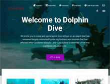 Tablet Screenshot of dolphindivelittlecorn.com